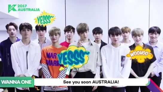 170820 Wanna One для KCON 2017 Australia