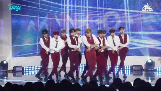 180616 Wanna One - Light (FanCam) @ Show! Music Core