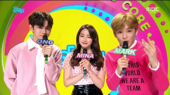 180421 MC Сону на Show! Music Core