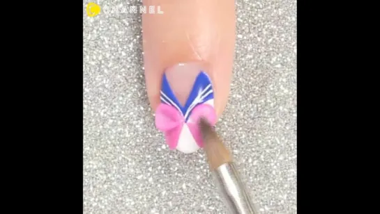 Sailor Moon Nail Art