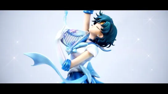 Promotional Video  16 Scale Sailor Mercury Ami Mizuno Sailor Moon Resin Statue by Moon Glow Studio