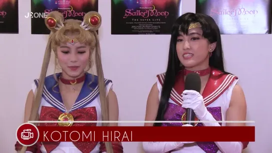 Sailor Moon The Super Live. Special Interview with J-one.