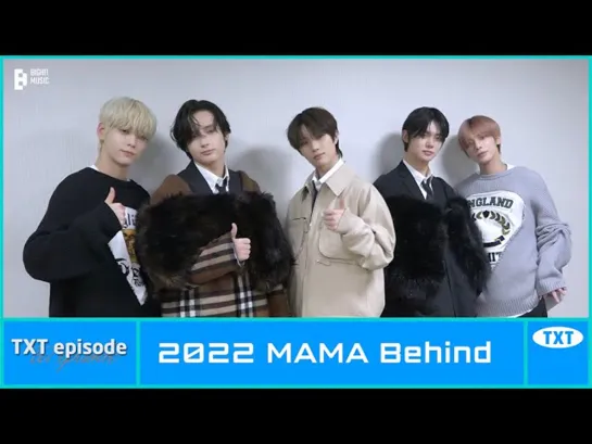 230107 [EPISODE] TXT (투모로우바이투게더) @ 2022 MAMA