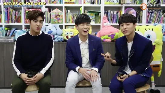 Eric Nam, Park Si Hwan, Song Yu Vin Interview @ The Show Artist of The Week 150420