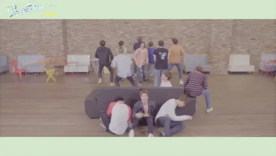 SEVENTEEN  Pretty U Dancecal ‘LETTER ver.’  Танцевальная практика