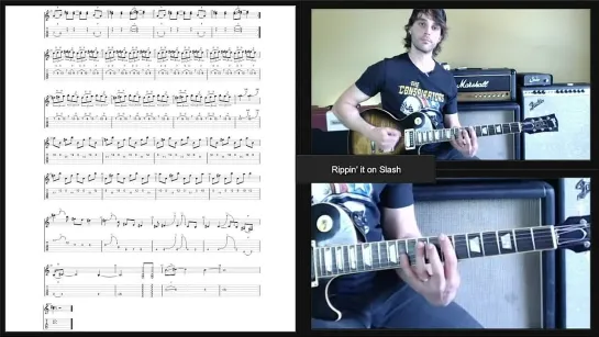 18 - Rock Guitar Solo of the Week - Lesson 4_  Rippin_ it on Slash