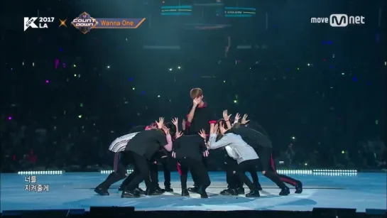 170831 Wanna One - INTRO+Energetic @ KCON 2017 LA x M!COUNTDOWN