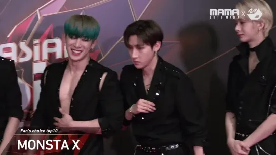 [VK][181212] MONSTA X Backstage @ 2018 MAMA