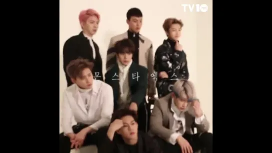 [VK][20161125] MONSTA X Photoshooting Behind @ 10+ Star Magazine December issue