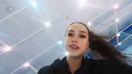 Alina Zagitova 2019.07.23 New SP Me Voy Practice HQ