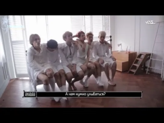 [RUS SUB] BEAST Good Luck Jacket Making Film - White Vers