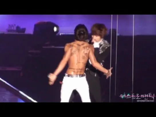 [FANCAM] 120721 Jonghyun/Taemin: Fxxking Hot Baby. Это просто порно :Q____