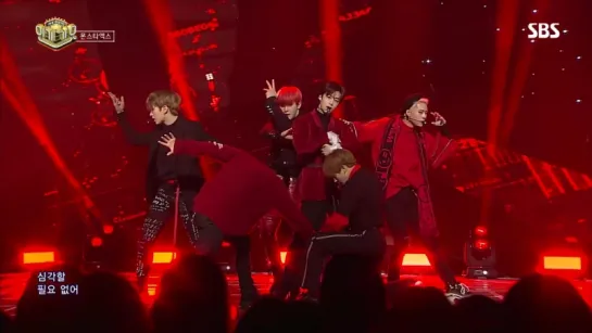 [VK][180107] MONSTA X - Dramarama @ Inkigayo