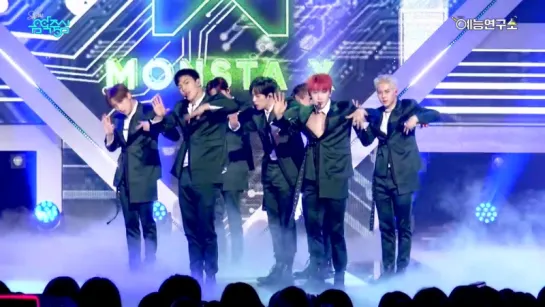 [VK][171223] MBC fancam MONSTA X - Dramarama @ Music Core