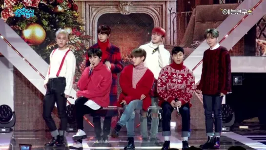 [VK][171223] MBC fancam MONSTA X - Lonely Christmas @ Music Core