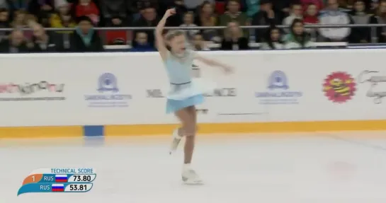 Алёна Канышева _⁄ Alena Kanysheva - ___“Children of Asia Games___“ - Ladies FS  - Feb. 14, 2019 - Sakhalin