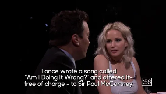 True Confessions with Jennifer Lawrence and John Oliver #topnotchenglish