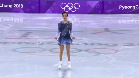 Evgenia Medvedeva short program at PyeongChang 2018