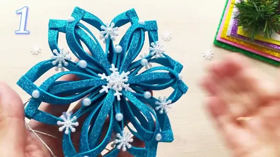 🎄ТОП 5 КЛАССНЫХ идей НОВОГОДНИХ ИГРУШЕК своими руками из фоамирана🎄DIY Christmas decor Handmade🎄