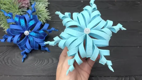 WoW💥💥 Christmas Craft 3D Christmas Snowflake Christmas Decor