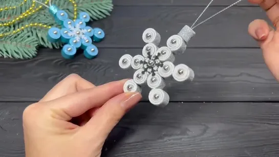 10 Christmas Snowflake Ideas ❄️ Christmas decorations Crafts