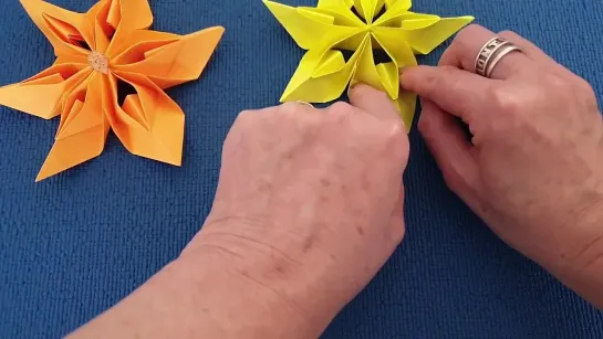 Объемная 3D снежинка из бумаги. Красивые снежинки.3D Paper Snowflake ! Новогодние поделки. Рукоделие