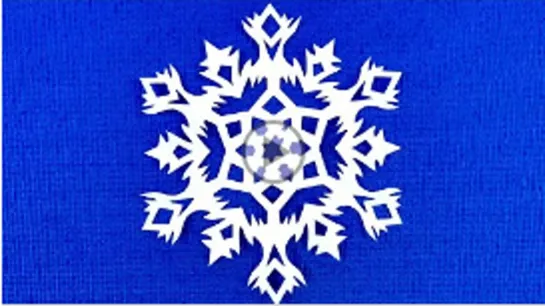 ✽ Красивая Снежинка для Девочек ✽ Узор для снежинок.SNOWFLAKE!