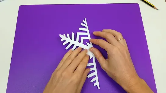 ❄️DIY Как вырезать снежинку из бумаги Copos de nieve de papel How to make a Paper Snowflakes