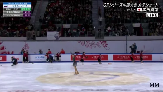 アンナ・シェルバコワ(Anna SHCHERBAKOVA) 2019 Cup of China SP