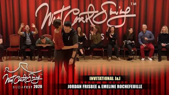 Jordan Frisbee & Emeline Rochefeuille - Champions Jack&Jill (Budafest 2020 Maca)