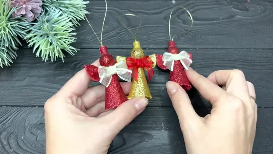 DIY Christmas Decorations MINI Angel Christmas Craft Ideas