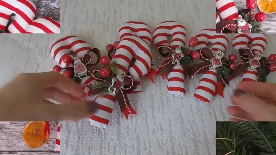 Оригинальные Новогодние игрушки _своими руками_ Homemade Christmas