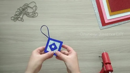 🌲Новогодние елочные игрушки _ Игрушки на елку своими руками _ DIY Christmas ornaments