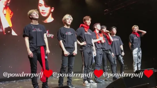 [VK][180725] MONSTA X fancam Talk Time @ THE 2nd WORLD TOUR 'THE CONNECT' in Atlanta