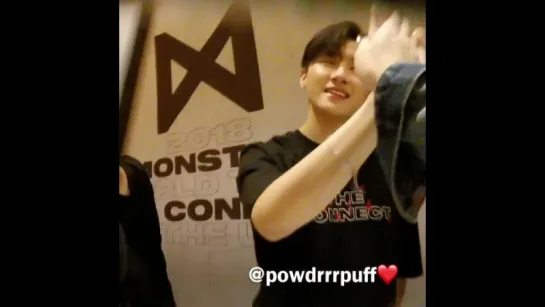 [VK][180722] MONSTA X fancam Hi Touch @ THE 2nd WORLD TOUR 'THE CONNECT' in Newark