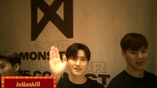 [VK][180722] MONSTA X fancam Hi Touch @ THE 2nd WORLD TOUR 'THE CONNECT' in Newark