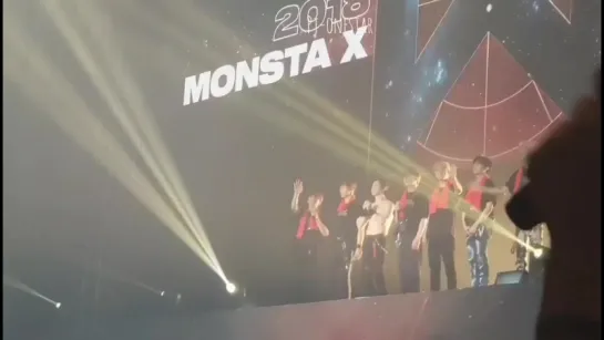 [VK][180527] MONSTA X fancam Ending @ THE 2nd WORLD TOUR 'THE CONNECT' in Seoul D-2