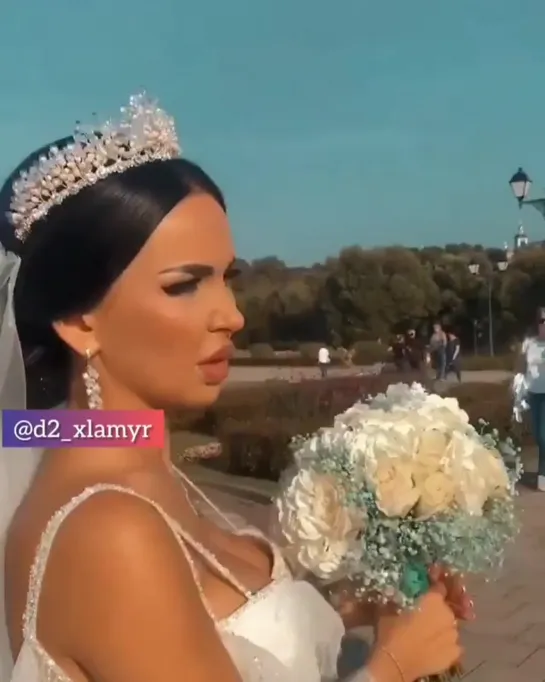 Аня Блюменкранц и второй наряд невесты 👰