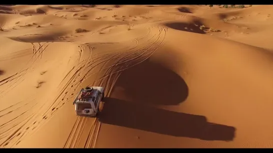 Desert drone flight! Morocco 4x4 adventure 2016