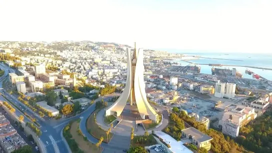 alger la blanche .. vue du ciel