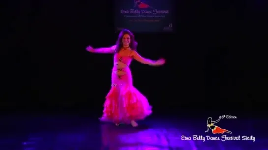 Cinzia Purificato MUNA 1° PLACE ETNA BELLYDANCE FESTIVAL competition