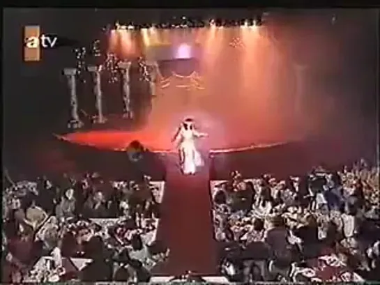 Vintage belly dance video of Turkish TV