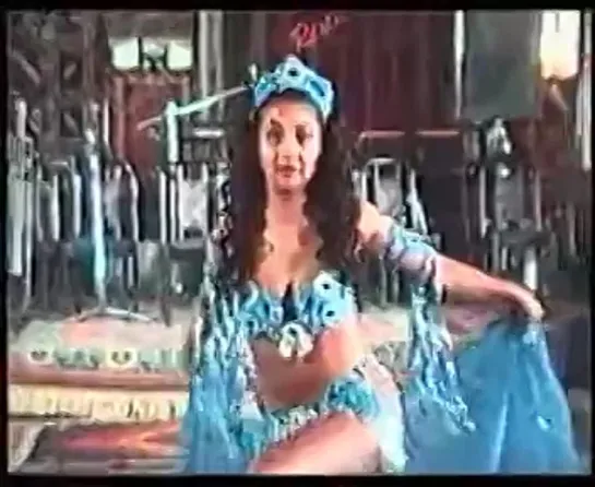 Hot and sexy Turkish belly dancer Melis dancing