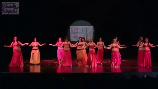 Oriental Fairytales 2015 Gala Show - Aruena dance studio - bellydance with candl