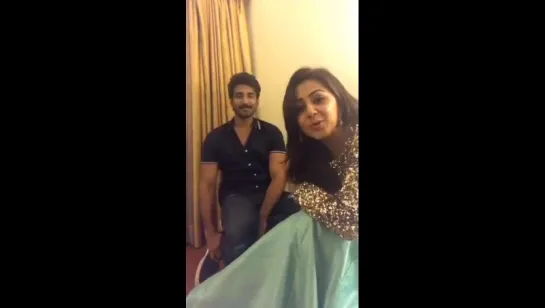 Aadhi & Nikki Galrani_lifechat_part 1