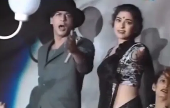 Shahrukh Khan & Juhi Chawla performance Raj Kapoor & Nargis