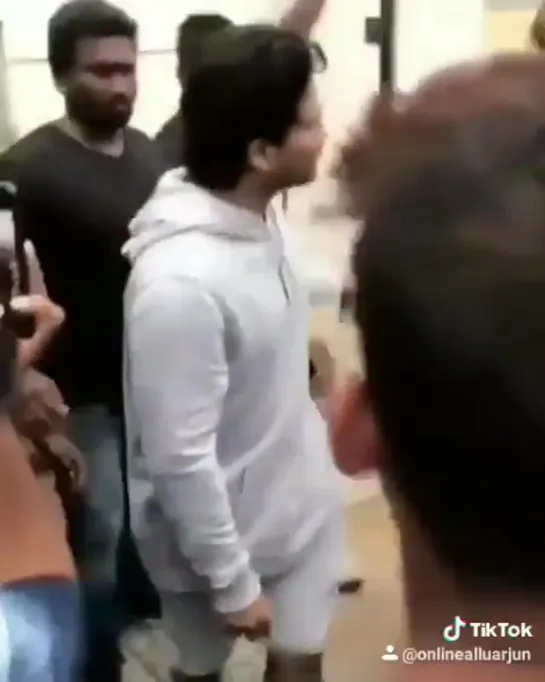 Allu Arjun at Kakinada