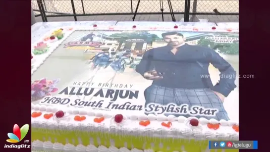 Allu Arjun Birthday Clebrations #Alluarjun