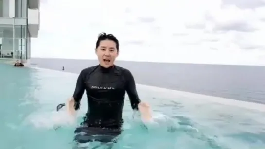 [Junsu Instagram] 20180926 Swimming 2