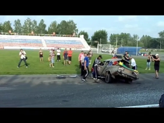 Трюк в Омске, на стадионе Красная Звезда